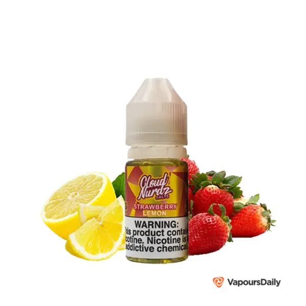 خرید سالت کلود نوردز توت فرنگی لیمو CLOUD NURDZ STRAWBERRY LEMON