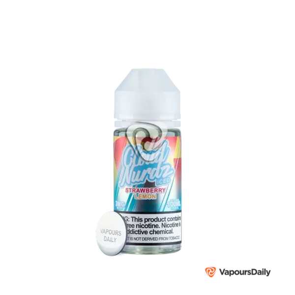 خرید جویس کلود نوردز توت فرنگی لیمو یخ CLOUD NURDZ STRAWBERRY LEMON ICED