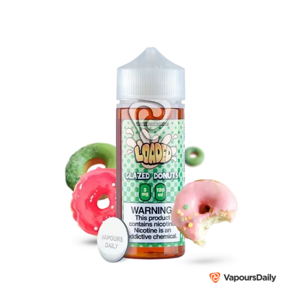 خرید جویس لودد دونات LOADED GLAZED DONUTS 120ML