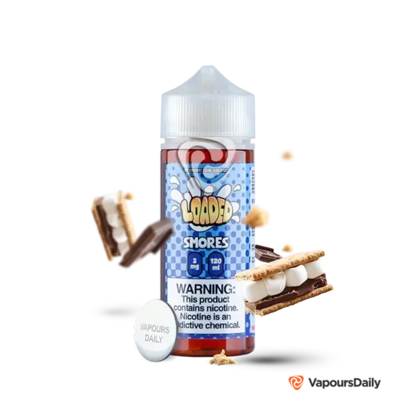 خرید جویس لودد بیسکویت کرم شکلاتی LOADED SMORES 120ML