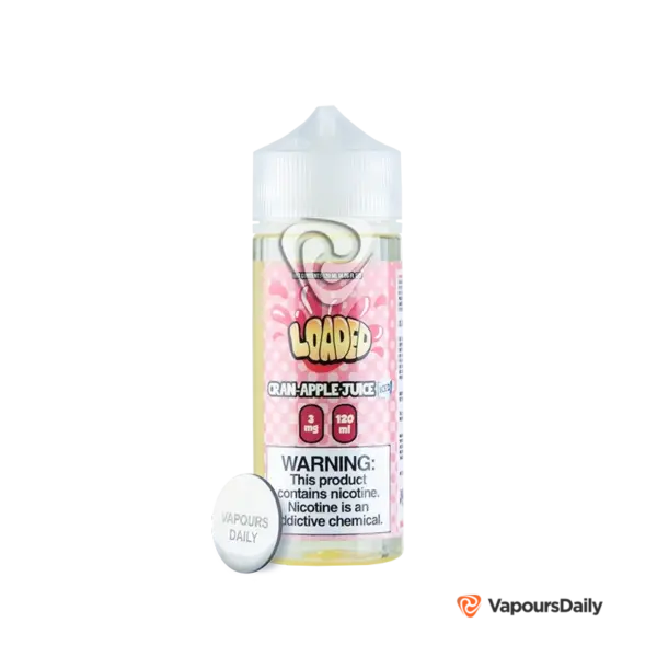 خرید جویس لودد سیب زغال اخته یخ LOADED CRAN APPLE ICED 120ML