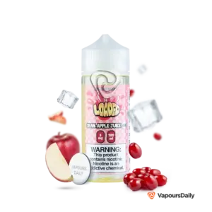 خرید جویس لودد سیب زغال اخته یخ LOADED CRAN APPLE ICED 120ML