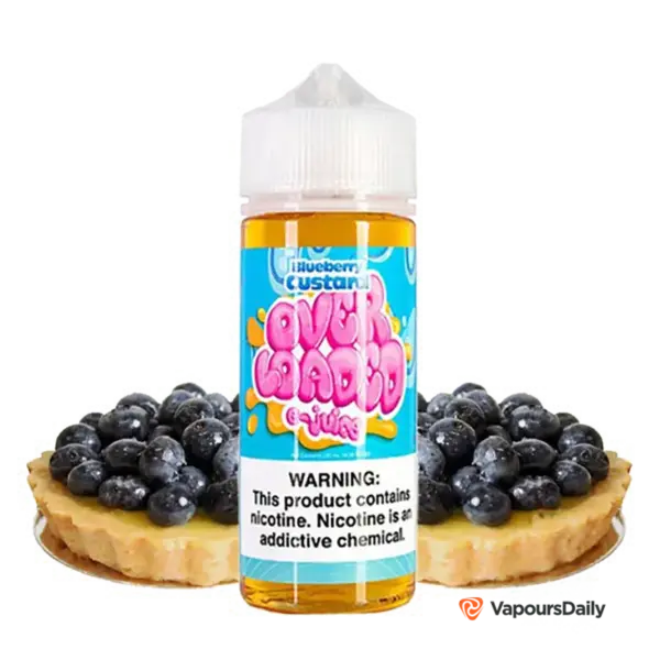 خرید جویس اورلودد بلوبری کاستارد OVERLOADED BLUEBERRY CUSTARD 120ML