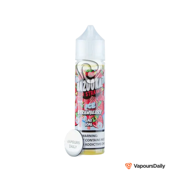 خرید جویس بازوکا توت فرنگی یخ BAZOOKA STRAWBERRY ICE