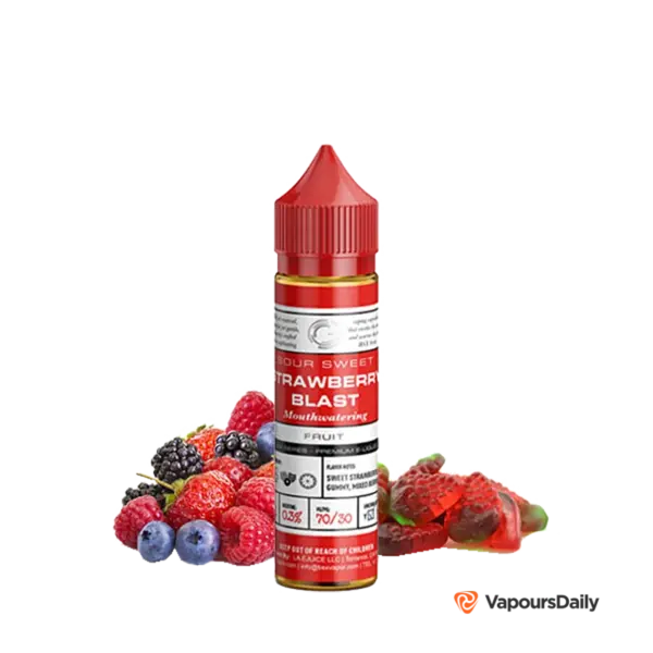 خرید جویس گلس تمشک توت فرنگی GLAS BASIX STRAWBERRY BLAST