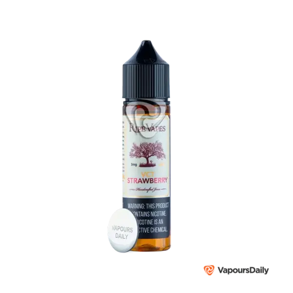 خرید جویس تنباکو خامه توت فرنگی RIPE VAPES VCT STRAWBERRY