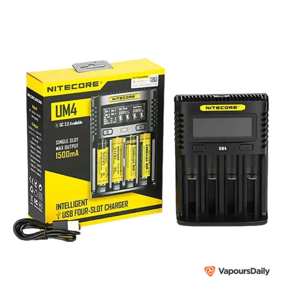 خرید شارژر نایت کور NITECORE UM4 CHARGER