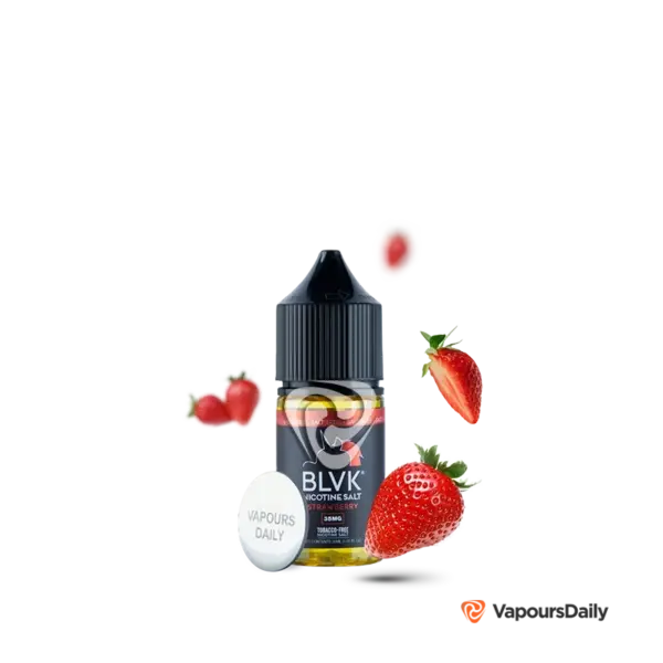 خرید سالت نیکوتین بی ال وی کی توت فرنگی BLVK STRAWBERRY CANDY