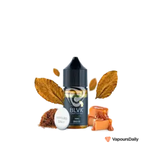 خرید سالت نیکوتین بی ال وی کی تنباکو کارامل BLVK TOBACCO CARAMEL