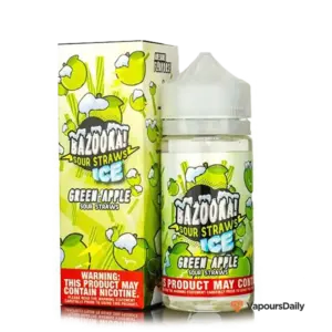 خرید جویس بازوکا سیب سبز یخ BAZOOKA GREEN APPLE ICE 100ML