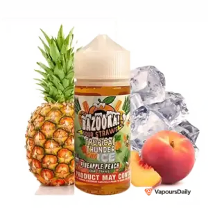 خرید جویس بازوکا هلو آناناس یخ BAZOOKA PINEAPPLE PEACH ICE