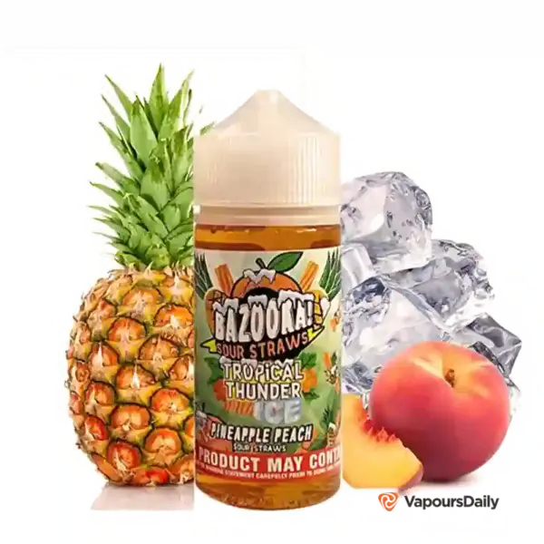 خرید جویس بازوکا هلو آناناس یخ BAZOOKA PINEAPPLE PEACH ICE