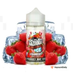 خرید جویس بازوکا توت فرنگی یخ BAZOOKA STRAWBERRY ICE 100ML