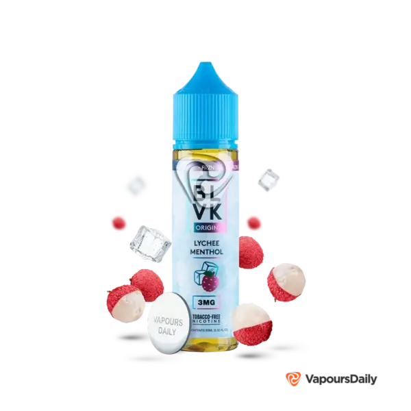 خرید جویس بی ال وی کی لیچی یخ BLVK LYCHEE MENTHOL