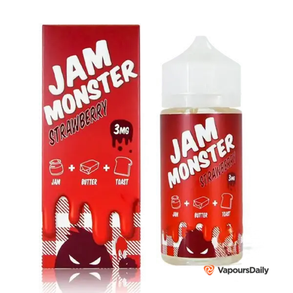 خرید جویس مانستر مربای توت فرنگی JAM MONSTER STRAWBERRY