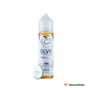 خرید جویس بی ال وی کی توت فرنگی خامه BLVK CREAMY STRAWBERRY