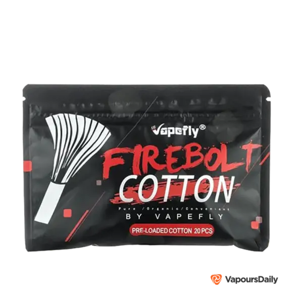 خرید پنبه ویپفلای فایربولت کتون VAPEFLY FIREBOLT ORGANIC COTTON