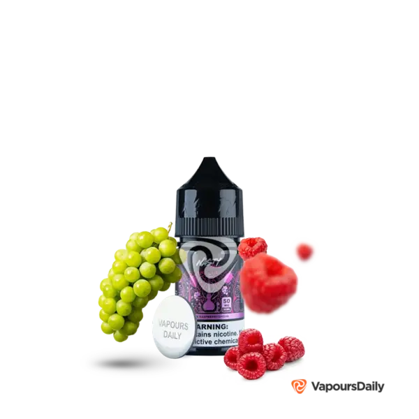 خرید سالت قلیانی نستی تمشک انگور NASTY SHISHA GRAPE RASPBERRY