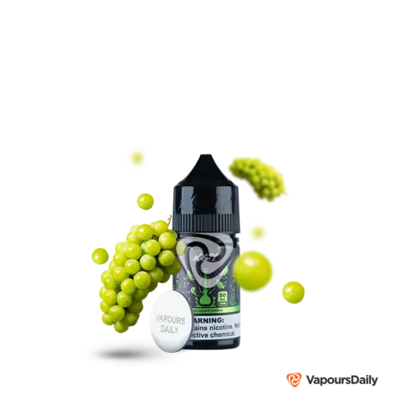 خرید سالت قلیانی نستی انگور سبز NASTY SHISHA GREEN GRAPE