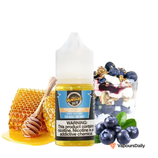 خرید سالت ویپ تازیا ماست بلوبری VAPETASIA BLUEBERRY PARFAIT