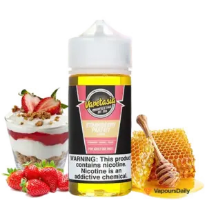 خرید جویس ویپ تازیا ماست توت فرنگی VAPETASIA STRAWBERRY PARFAIT