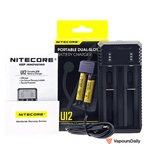 خرید شارژر دوتایی نایت کور NITECORE UI2 CHARGER