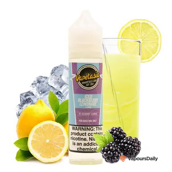 خرید جویس لیموناد شاتوت یخ VAPETASIA ICED BLACKBERRY LEMONADE