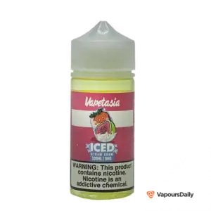 خرید جویس ویپ تازیا توت‌فرنگی گواوا یخ VAPETASIA ICED STRAW GUAW 100ML