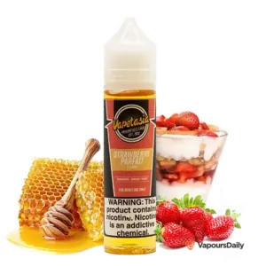 خرید جویس ماست توت فرنگی VAPETASIA STRAWBERRY PARFAIT