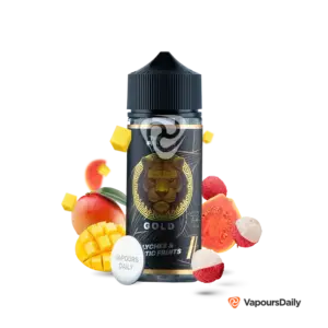 خرید جویس انبه لیچی گوآوا یخ DR.VAPES GOLD PANTHER 120ML