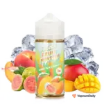 خرید جویس انبه گوآوا هلو یخ FRZ MONSTER MANGO PEACH GUAVA ICE