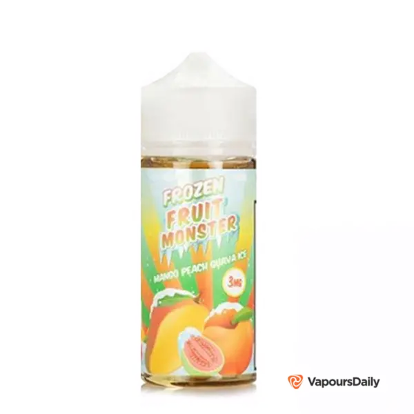 خرید جویس انبه گوآوا هلو یخ FRZ MONSTER MANGO PEACH GUAVA ICE