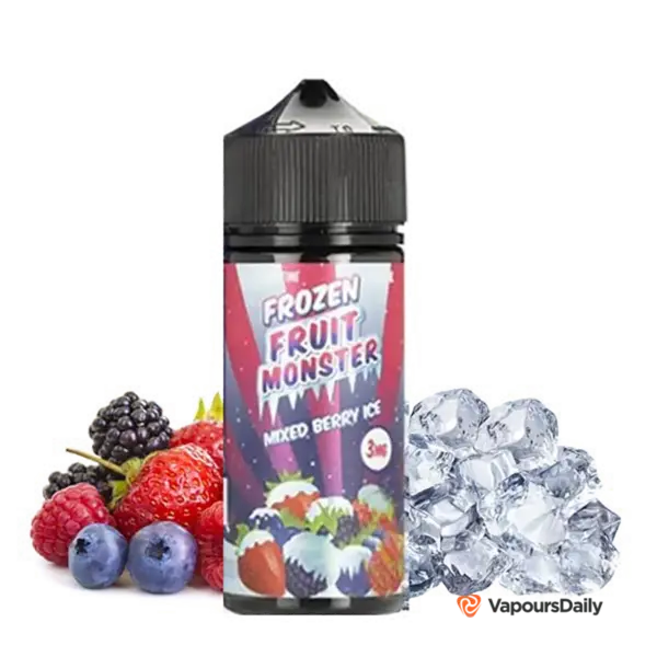 خرید جویس بلوبری توت فرنگی یخ FRZ MONSTER MIXED BERRY ICE