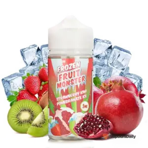 خرید جویس مانستر انار کیوی یخ FRZ MONSTER STRAWBERRY KIWI POMEGRANATE ICE