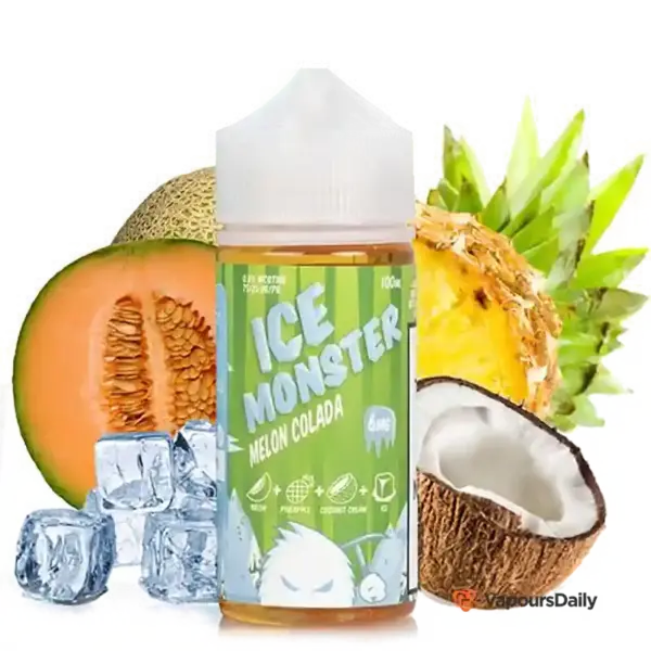 خرید جویس مانستر آناناس نارگیل طالبی یخ ICE MONSTER MELON COLADA