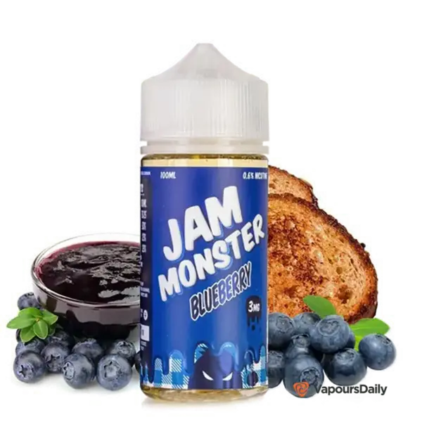 خرید جویس مانستر مربای بلوبری JAM MONSTER BLUEBERRY