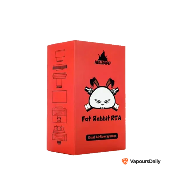 خرید اتومایزر هل ویپ فت ربیت HELLVAPE FAT RABBIT RTA