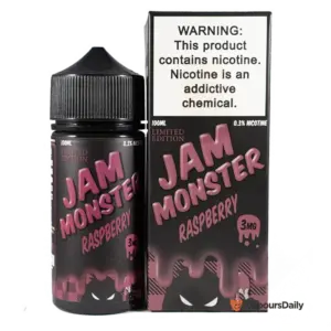 خرید جویس مربای تمشک (100میل) JAM MONSTER RASPBERRY