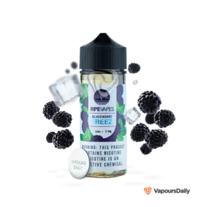 خرید جویس تمشک سیاه یخ RIPE VAPES BLACKBERRY FREEZ 120ML