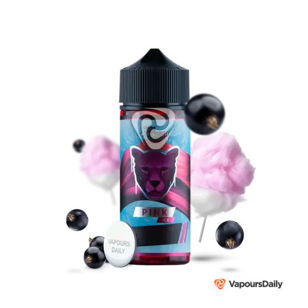 خرید جویس دکتر ویپز انگور فرنگی پشمک یخ DR.VAPES PINK ICE 120ML