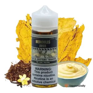 خرید جویس هرکولس وانیل کاستارد تنباکو HERCULES vanilla custard tobacco 120ML