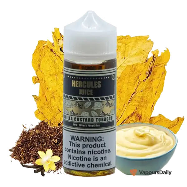 خرید جویس هرکولس وانیل کاستارد تنباکو HERCULES vanilla custard tobacco 120ML