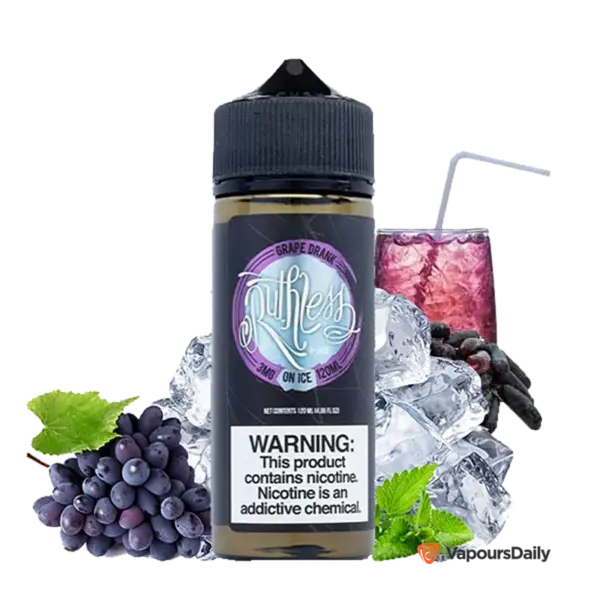 خرید جویس راتلس انگور یخ Ruthless Grape On Ice 120ML