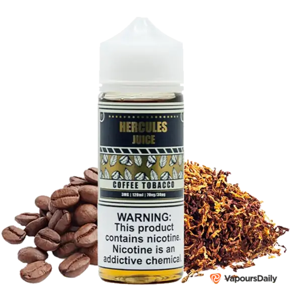 خرید جویس هرکولس تنباکو قهوه HERCULES COFFEE TOBACCO 120ML