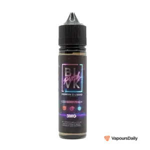 خرید جویس بی ال وی کی توت فرنگی هلو BLVK ICED BERRY PEACH–PINK SERIES