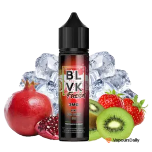 خرید جویس بی ال وی کی توت فرنگی انار یخ BLVK KIWI POM BERRY ICE–FUSION SERIES