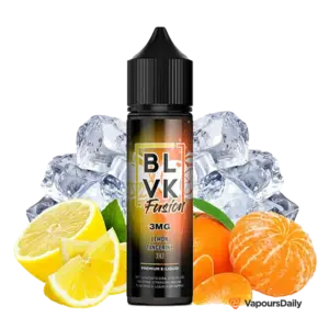 خرید جویس بی ال وی کی لیمو نارنگی یخ BLVK LEMON TANGERINE ICE–FUSION SERIES