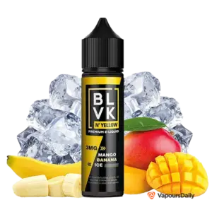 خرید جویس بی ال وی کی موز انبه یخ BLVK MANGO BANANA ICE–N’ YELLOW SERIES