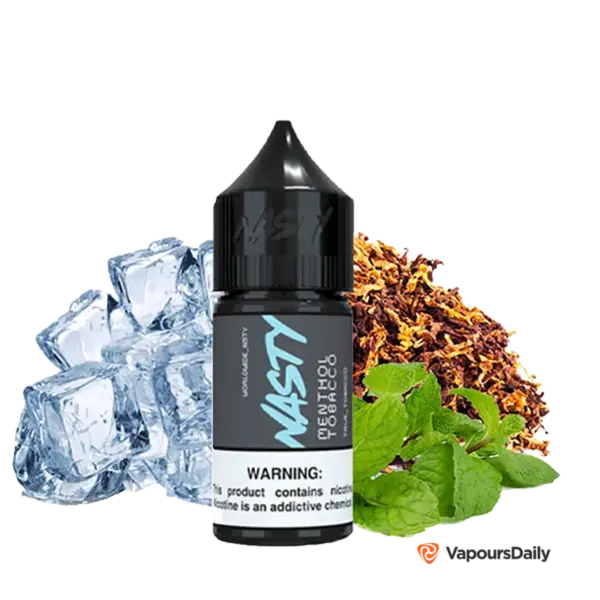 خرید سالت نستی تنباکو یخ NASTY PODMATE MENTHOL TOBACCO