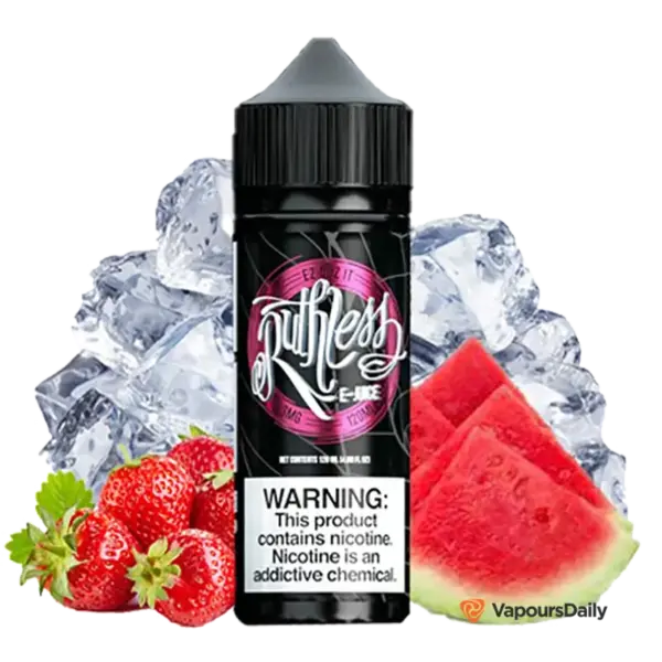 خرید جویس راتلس توت فرنگی هندوانه یخ RUTHLESS EZ DUZ IT ON ICE 120ML